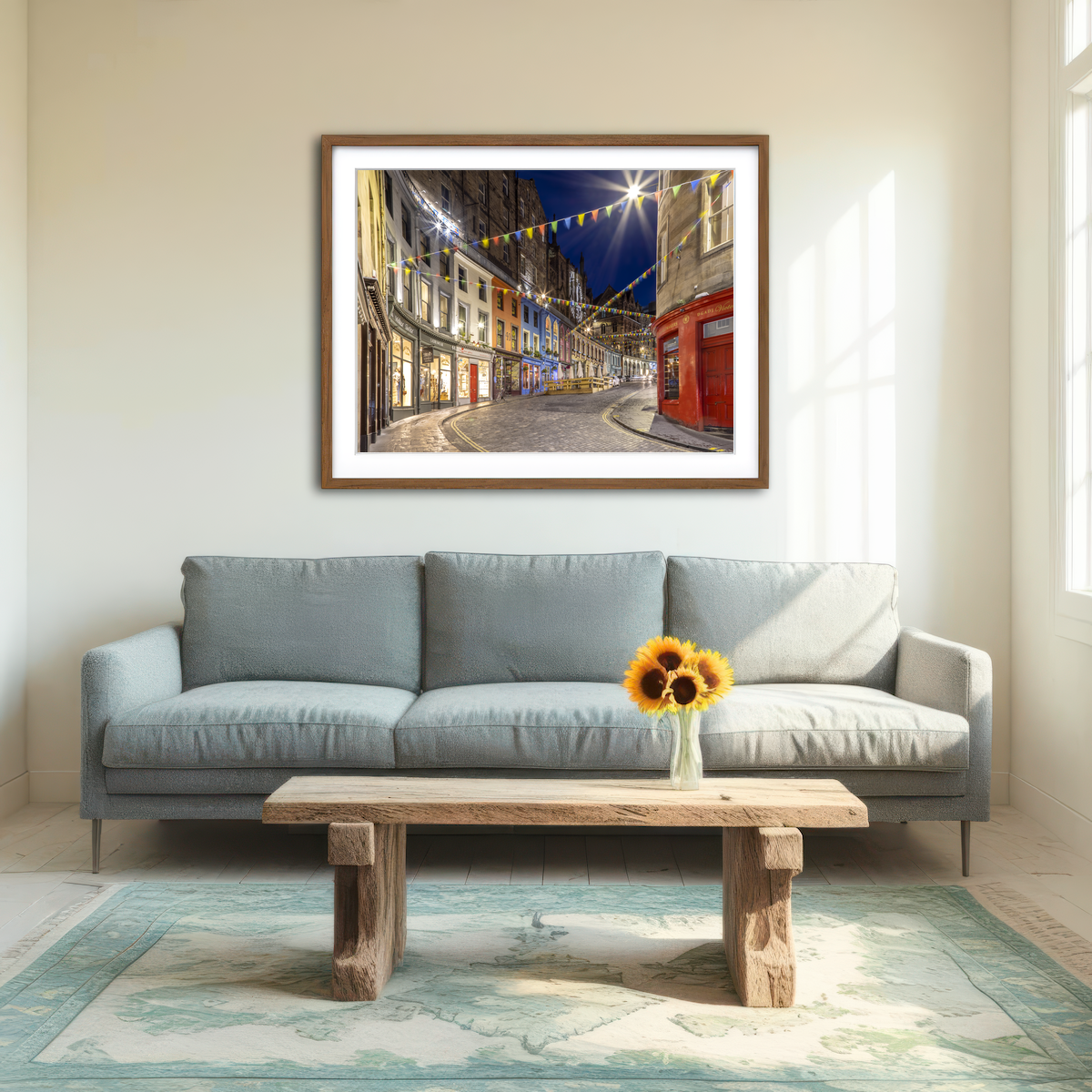 AUTO-MOCKUP ROOM | West Bow - Victoria Street Wall Art