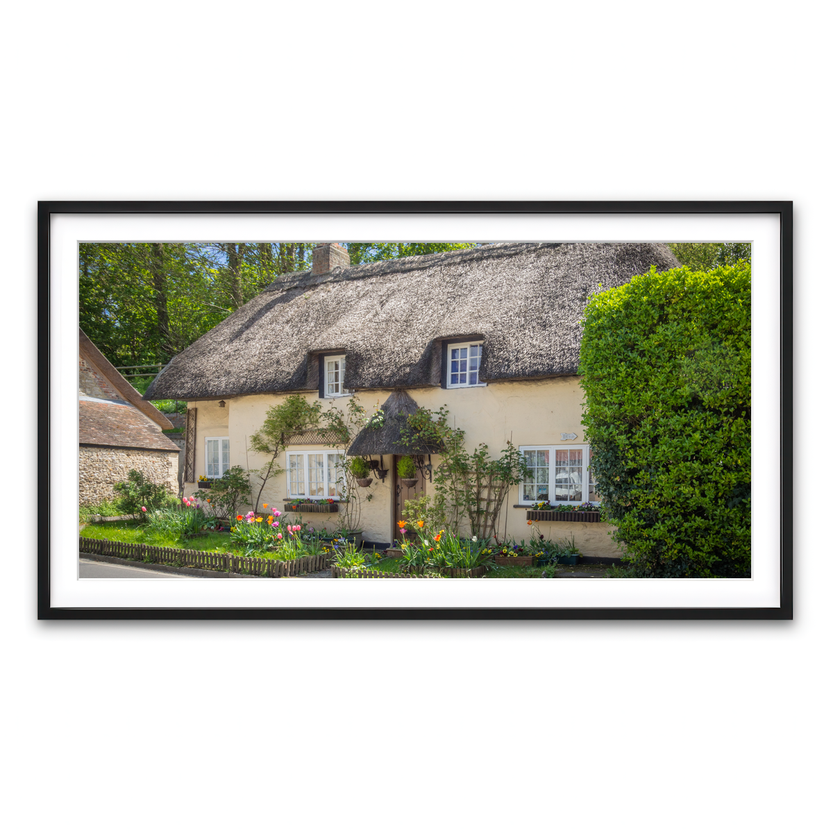 Framed Print 2x1 Black