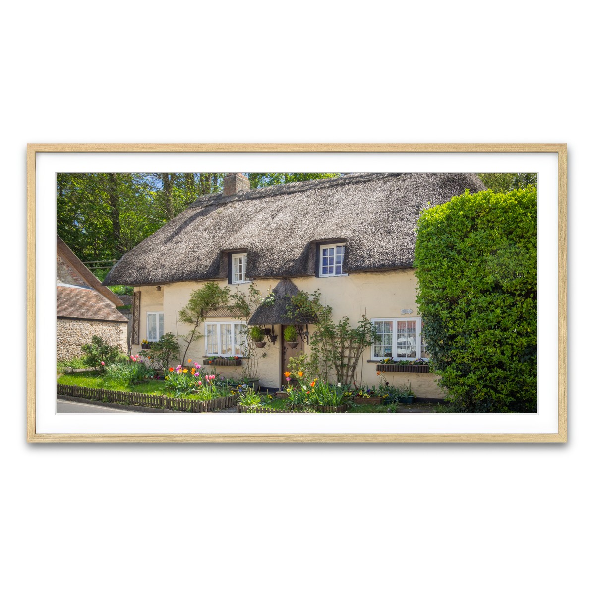 Framed Print 2x1 Natural