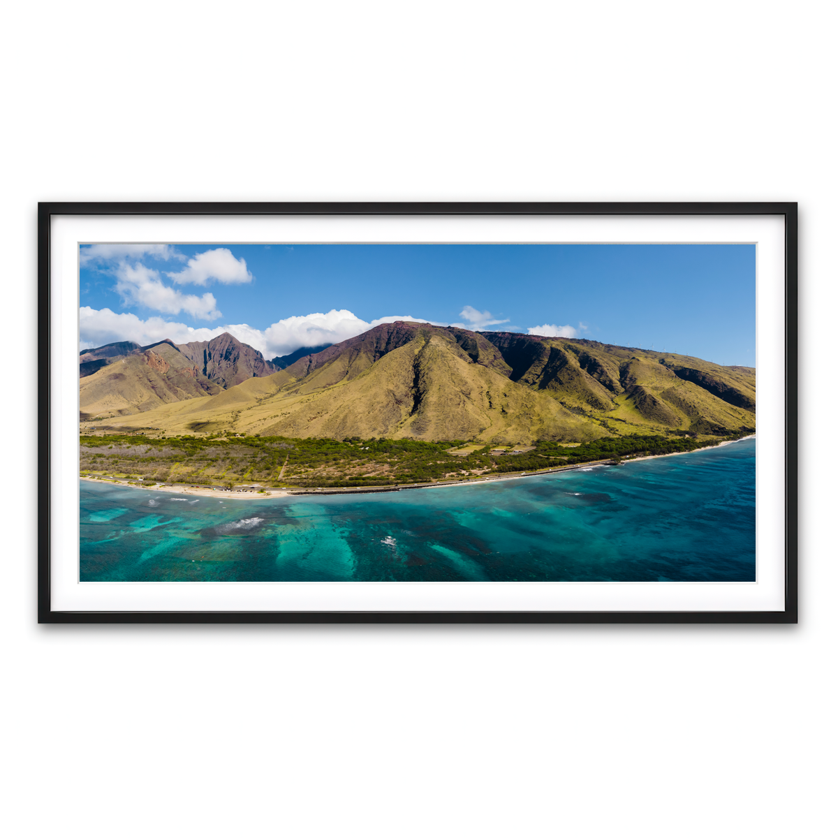 Framed Print 2x1 Black