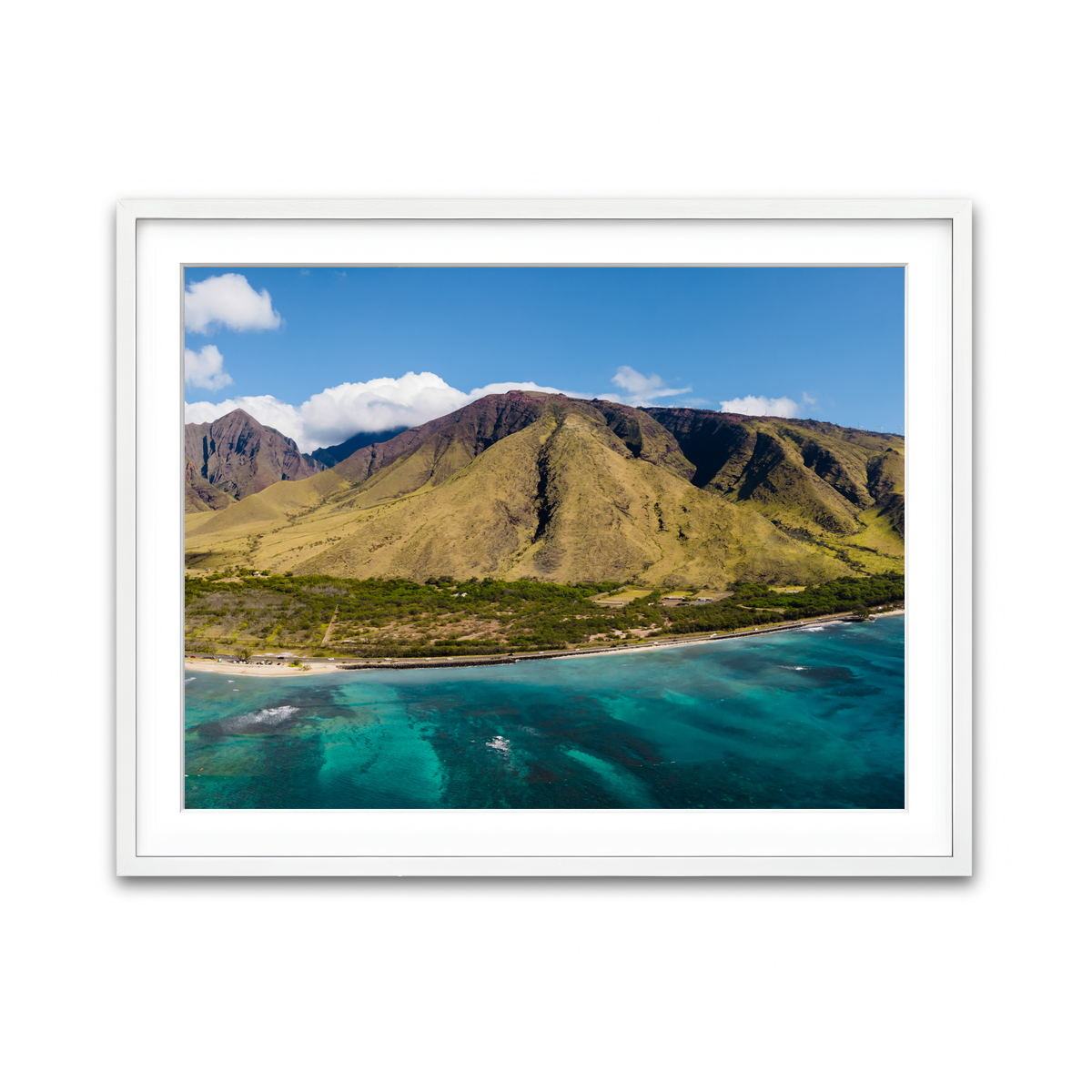 Framed Print 4x3 White