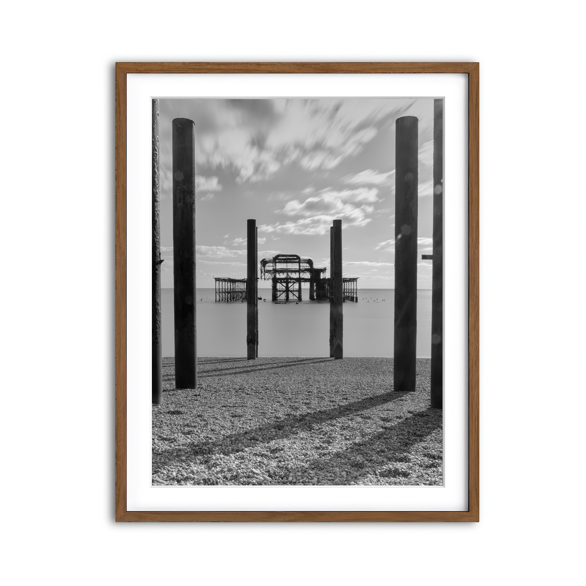 Framed Print 3x4 Walnut