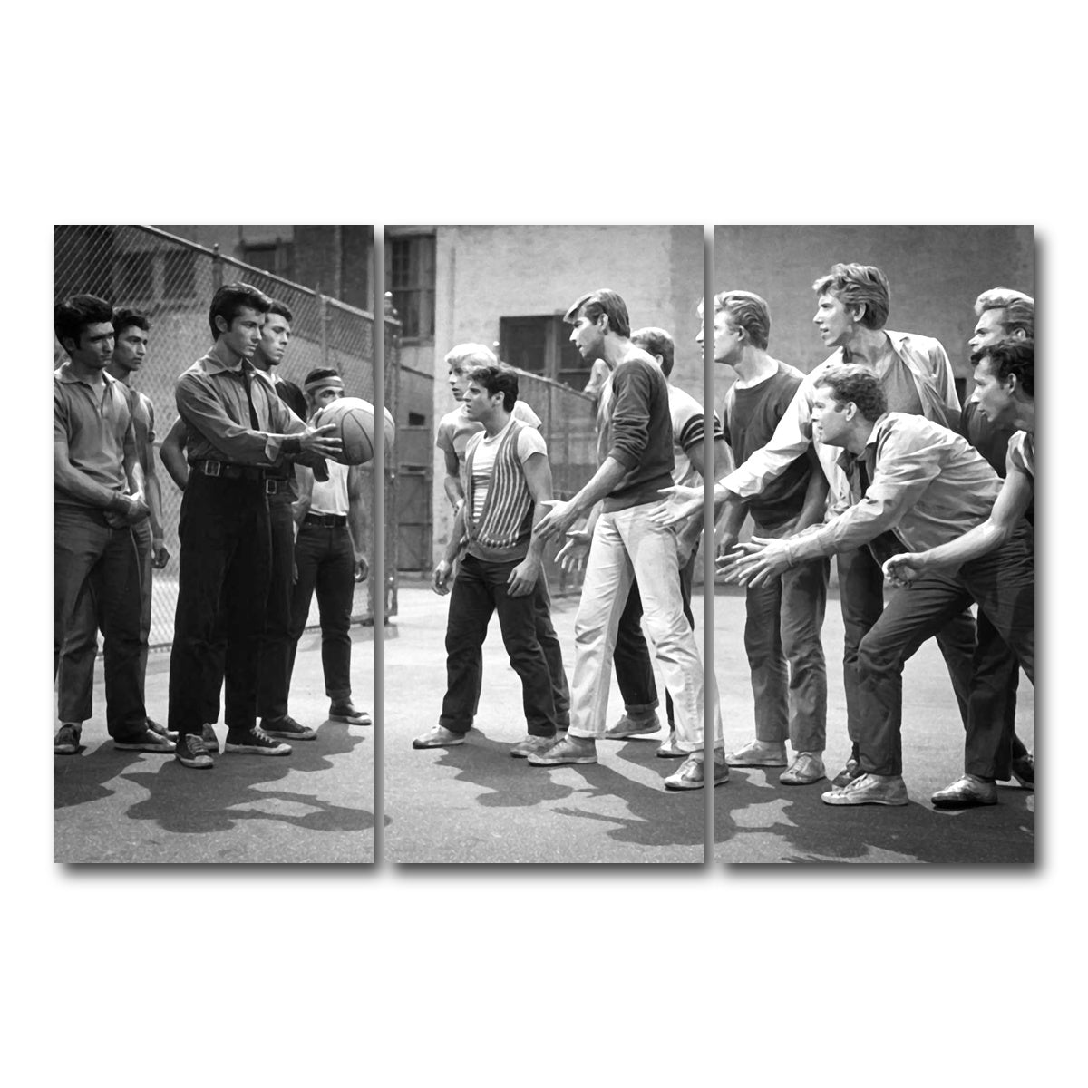 AUTO-MOCKUP WHITE | West Side Story | 3 Piece | Gallery Wrap Canvas | group=12x24