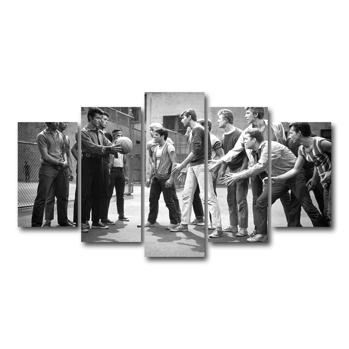 AUTO-MOCKUP WHITE | West Side Story | 5 Piece | Gallery Wrap Canvas | group=5_normal