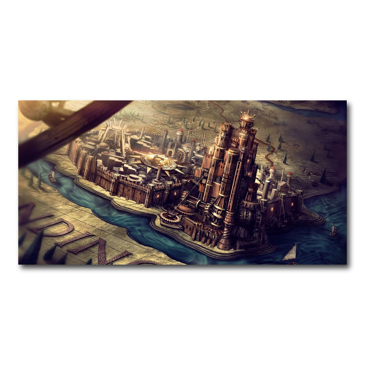 AUTO-MOCKUP WHITE | Westeros | 1 Piece | Gallery Wrap Canvas | group=2x1