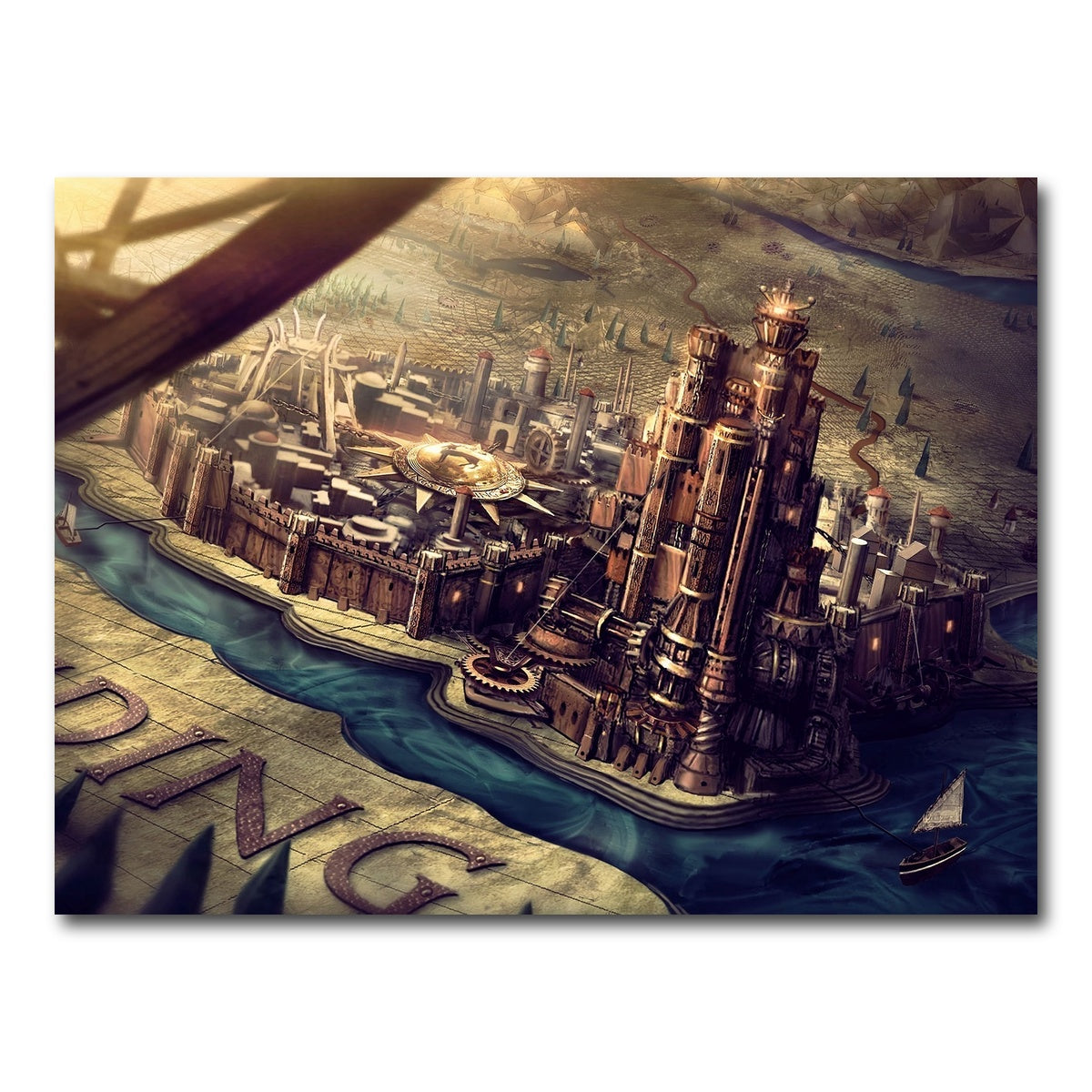 AUTO-MOCKUP WHITE | Westeros | 1 Piece | Gallery Wrap Canvas | group=4x3