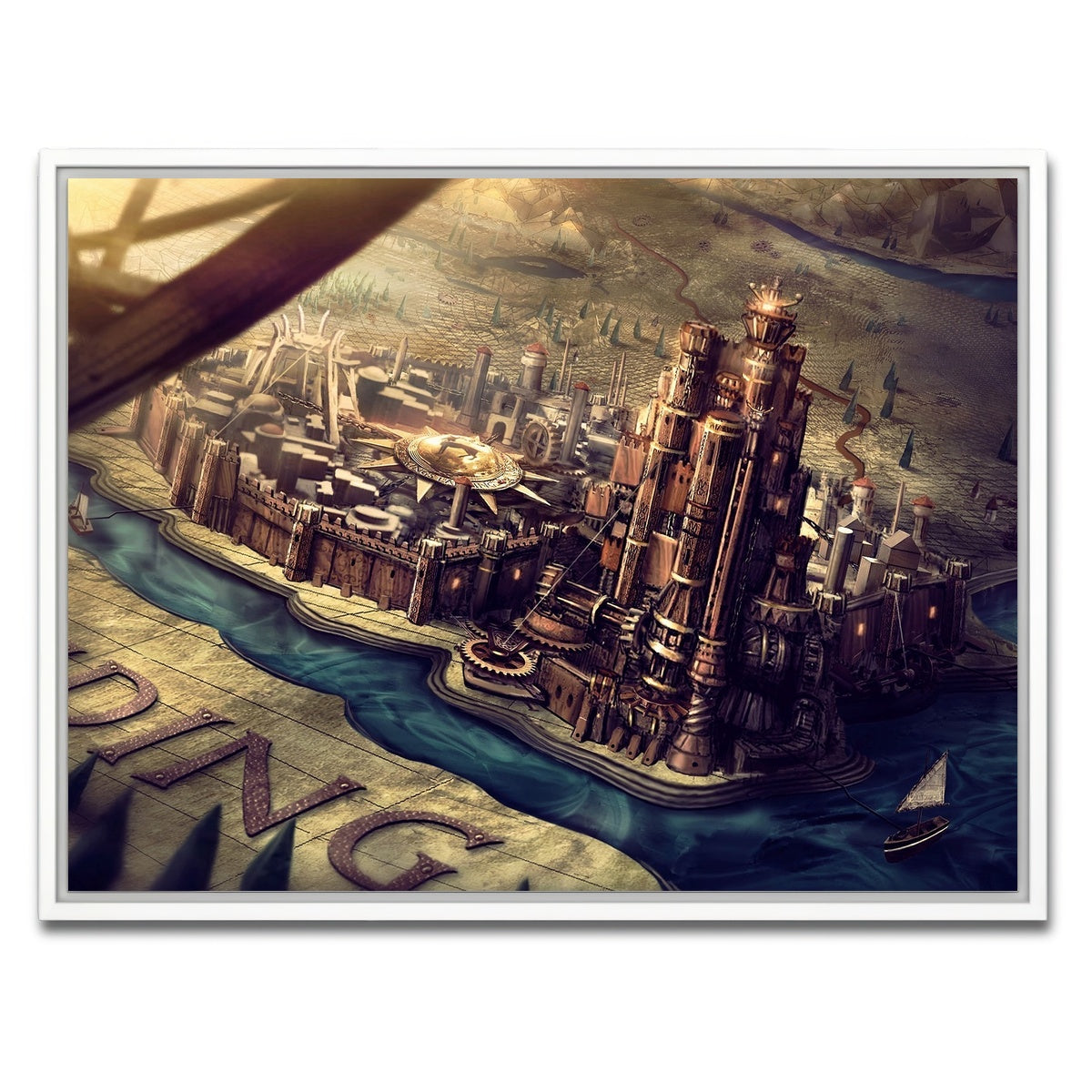 AUTO-MOCKUP WHITE | Westeros | 1 Piece | White Framed Canvas | group=4x3