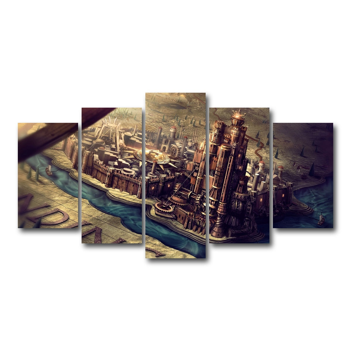 AUTO-MOCKUP WHITE | Westeros | 5 Piece | Gallery Wrap Canvas | group=5_normal