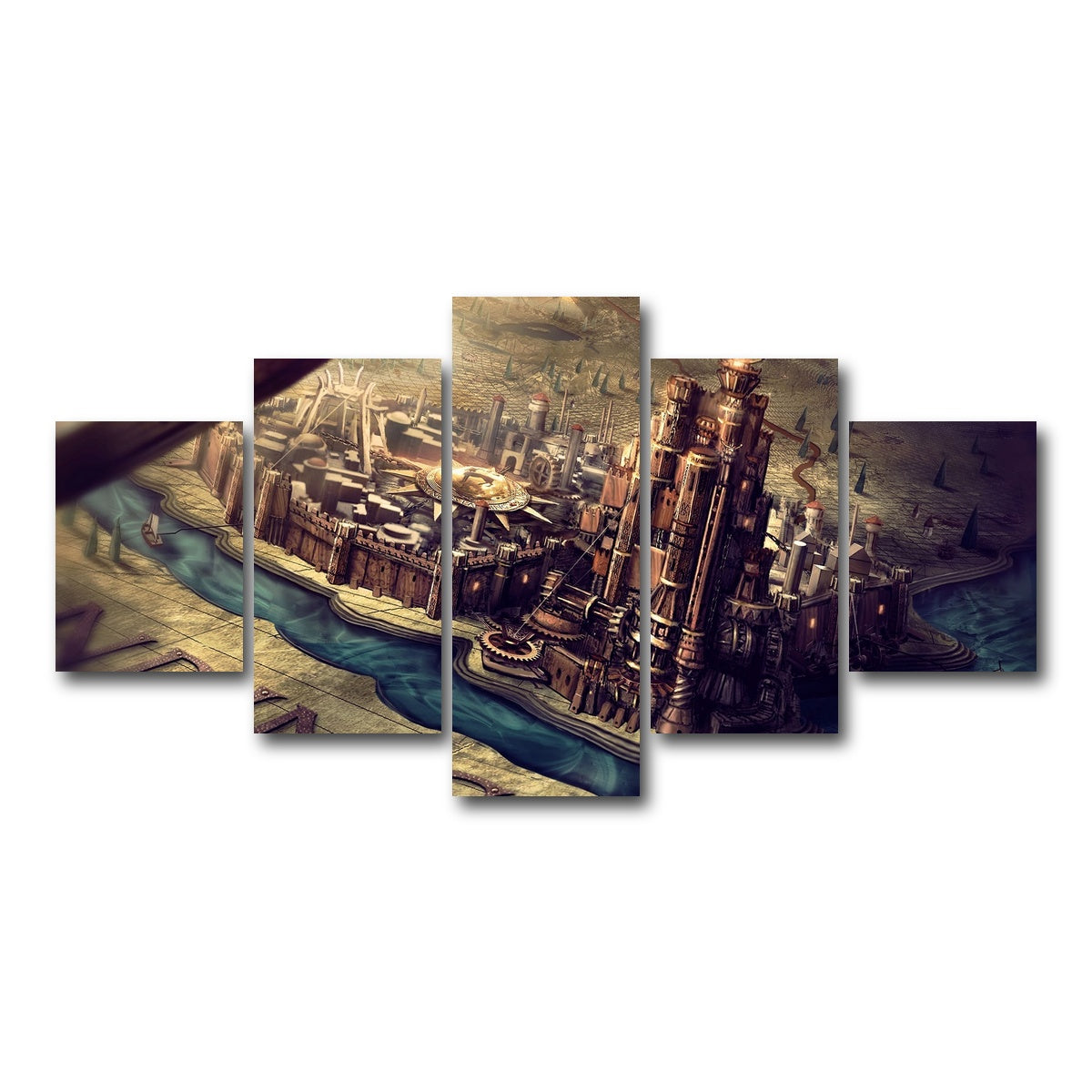 AUTO-MOCKUP WHITE | Westeros | 5 Piece | Gallery Wrap Canvas | group=5_short