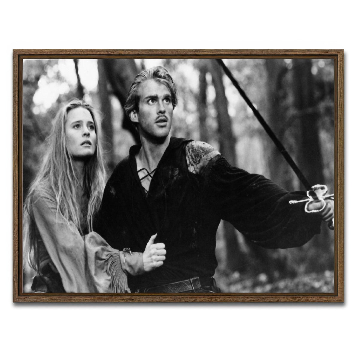 AUTO-MOCKUP WHITE | Westley | 1 Piece | Walnut Framed Canvas | group=4x3