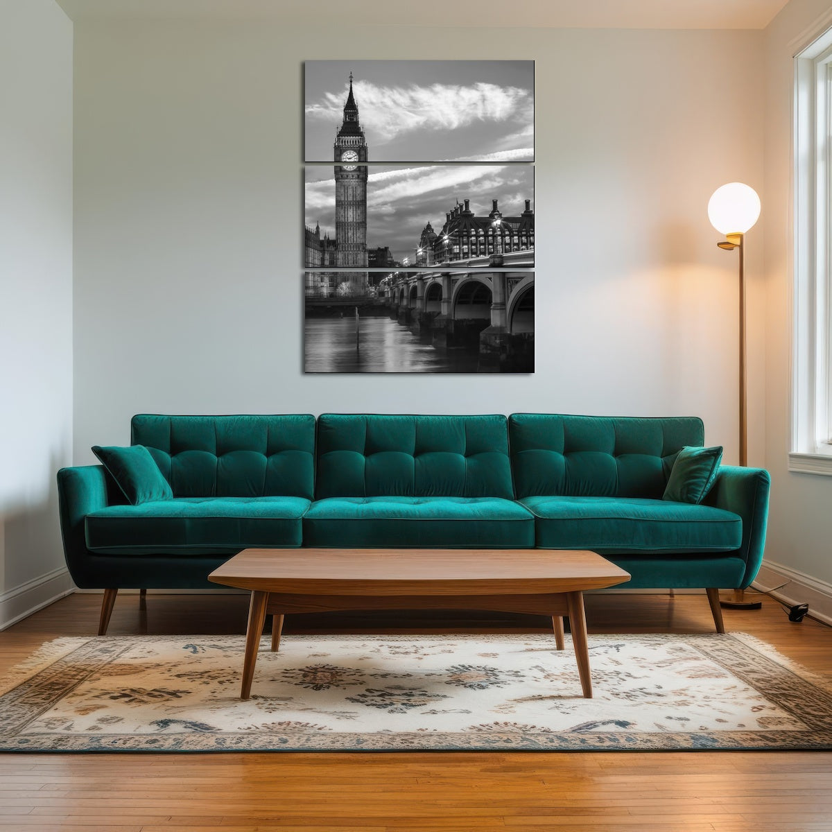 AUTO-MOCKUP ROOM | Westminster Bridge - Evening