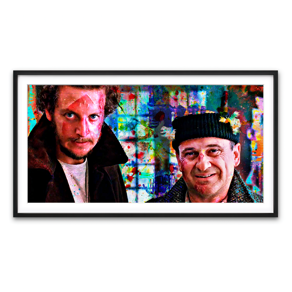 Framed Print 2x1 Black