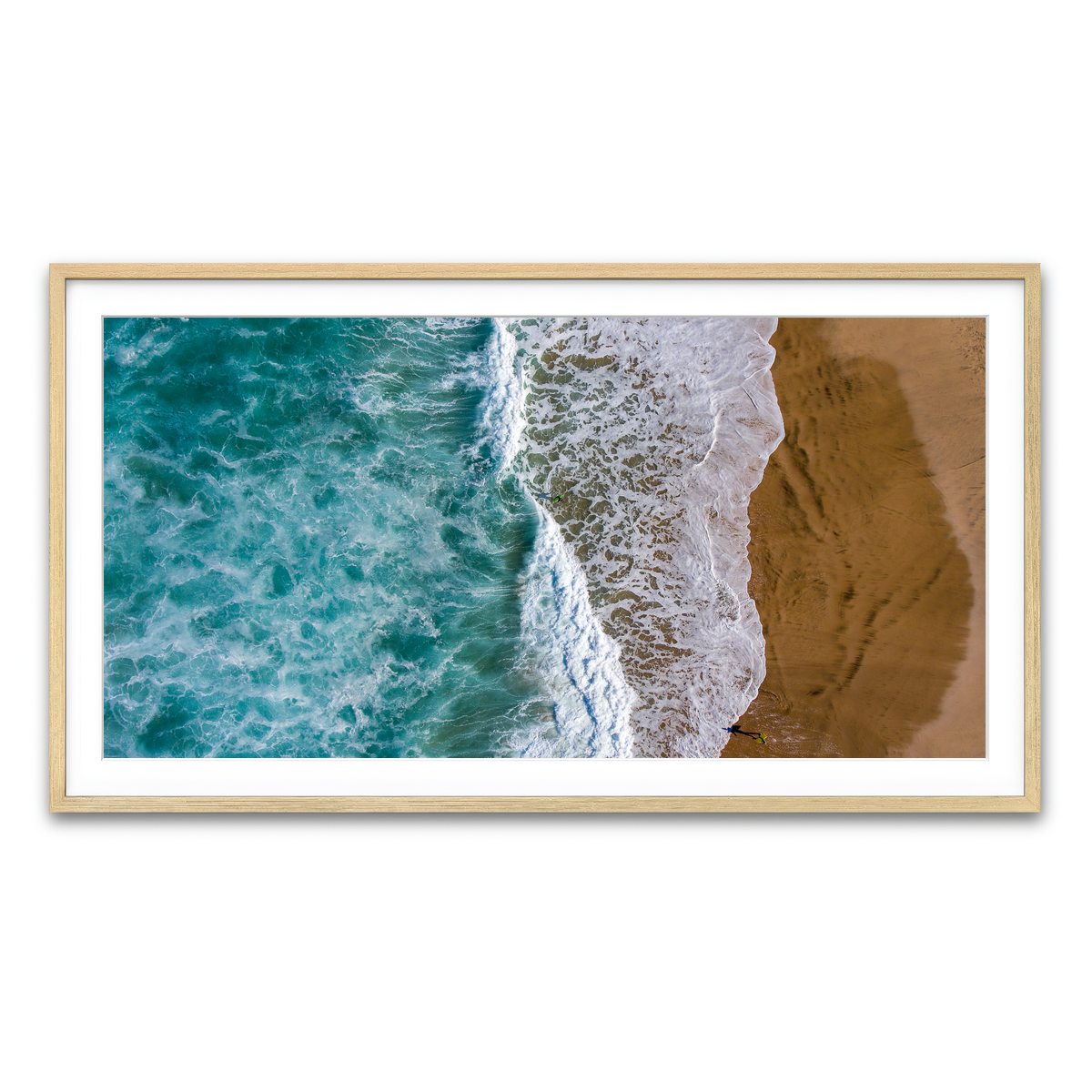 Framed Print 2x1 Natural