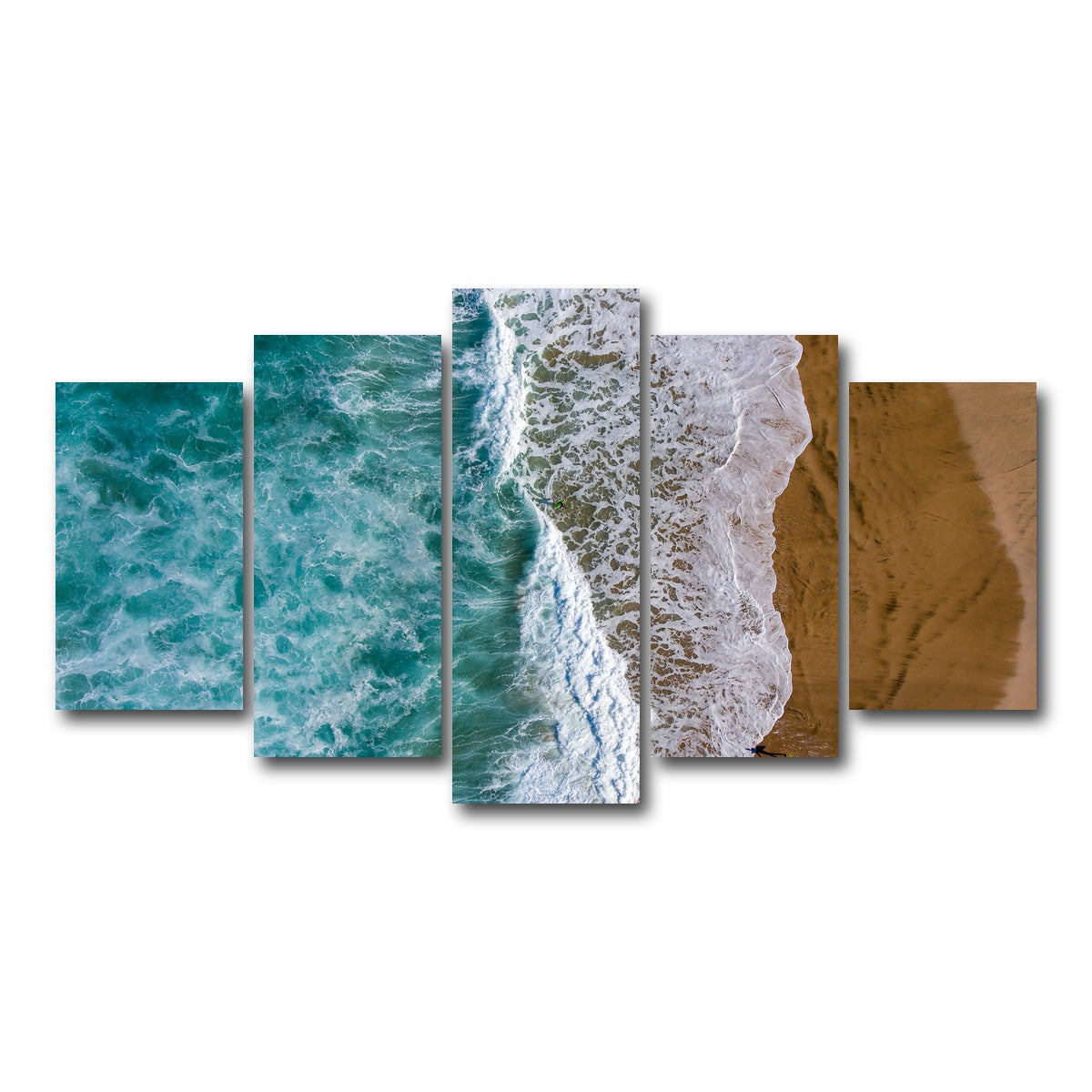 AUTO-MOCKUP WHITE | Wet Sand | 5 Piece | Gallery Wrap Canvas | group=5_normal