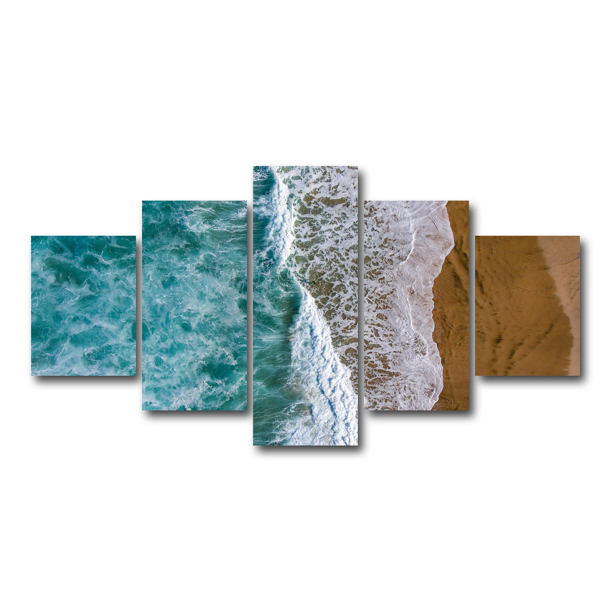 AUTO-MOCKUP WHITE | Wet Sand | 5 Piece | Gallery Wrap Canvas | group=5_short