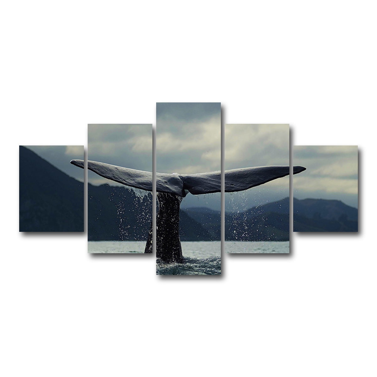 AUTO-MOCKUP WHITE | Whale Tail | 5 Piece | Gallery Wrap Canvas | group=5_short