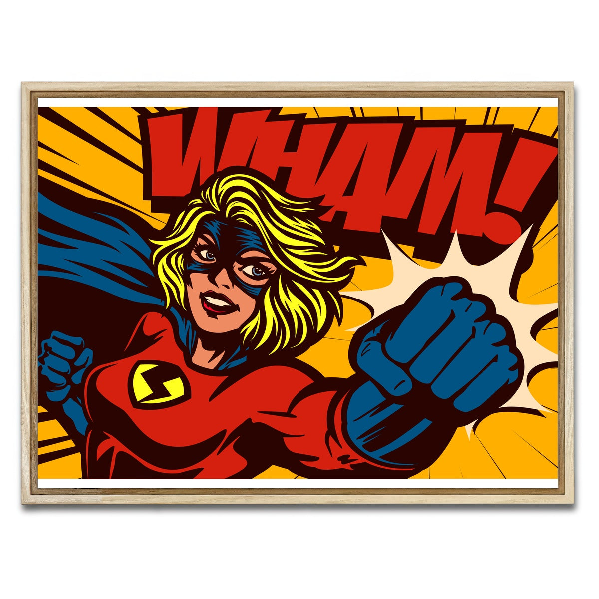 AUTO-MOCKUP WHITE | Wham | 1 Piece | Natural Framed Canvas | group=4x3