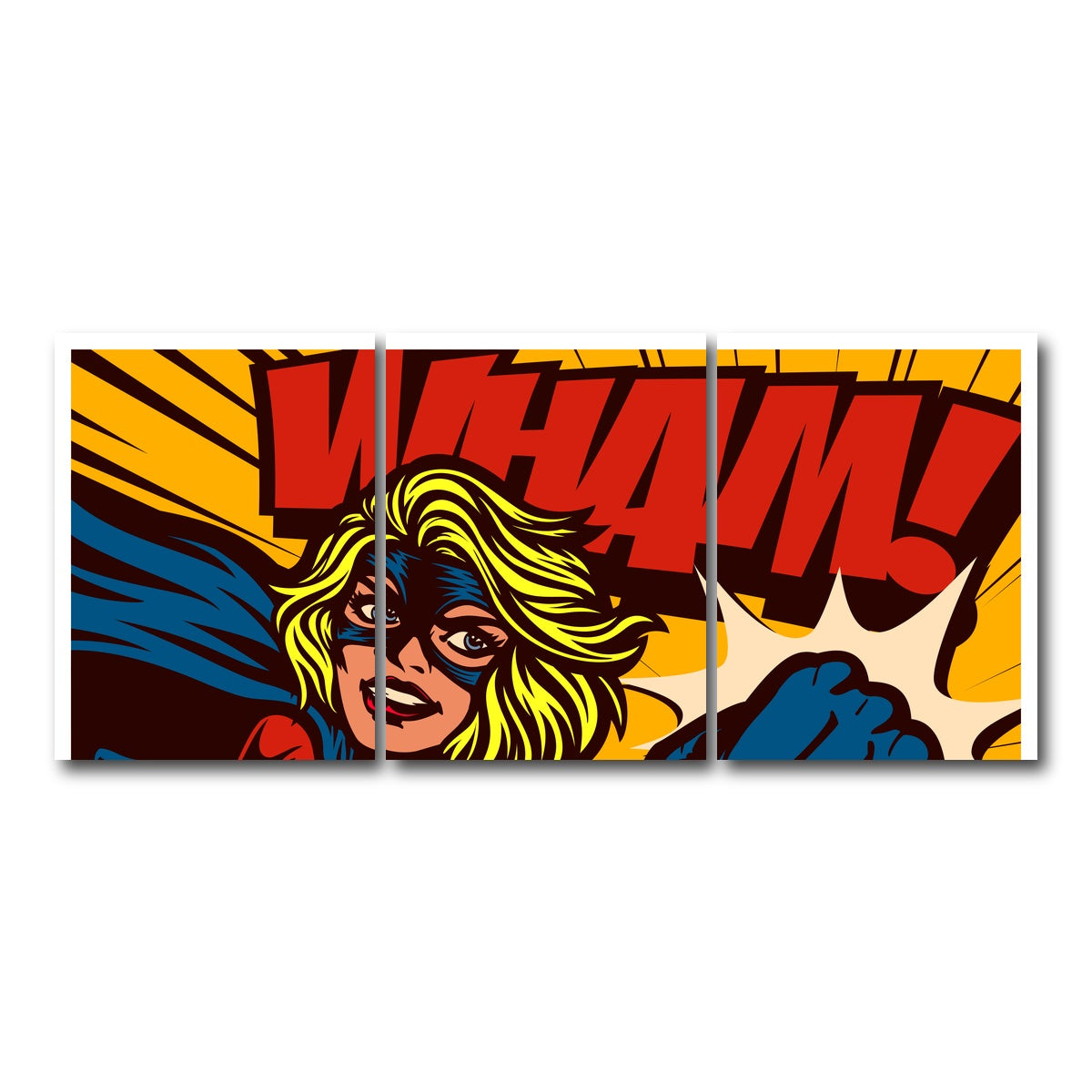 AUTO-MOCKUP WHITE | Wham | 3 Piece | Gallery Wrap Canvas | group=18x24