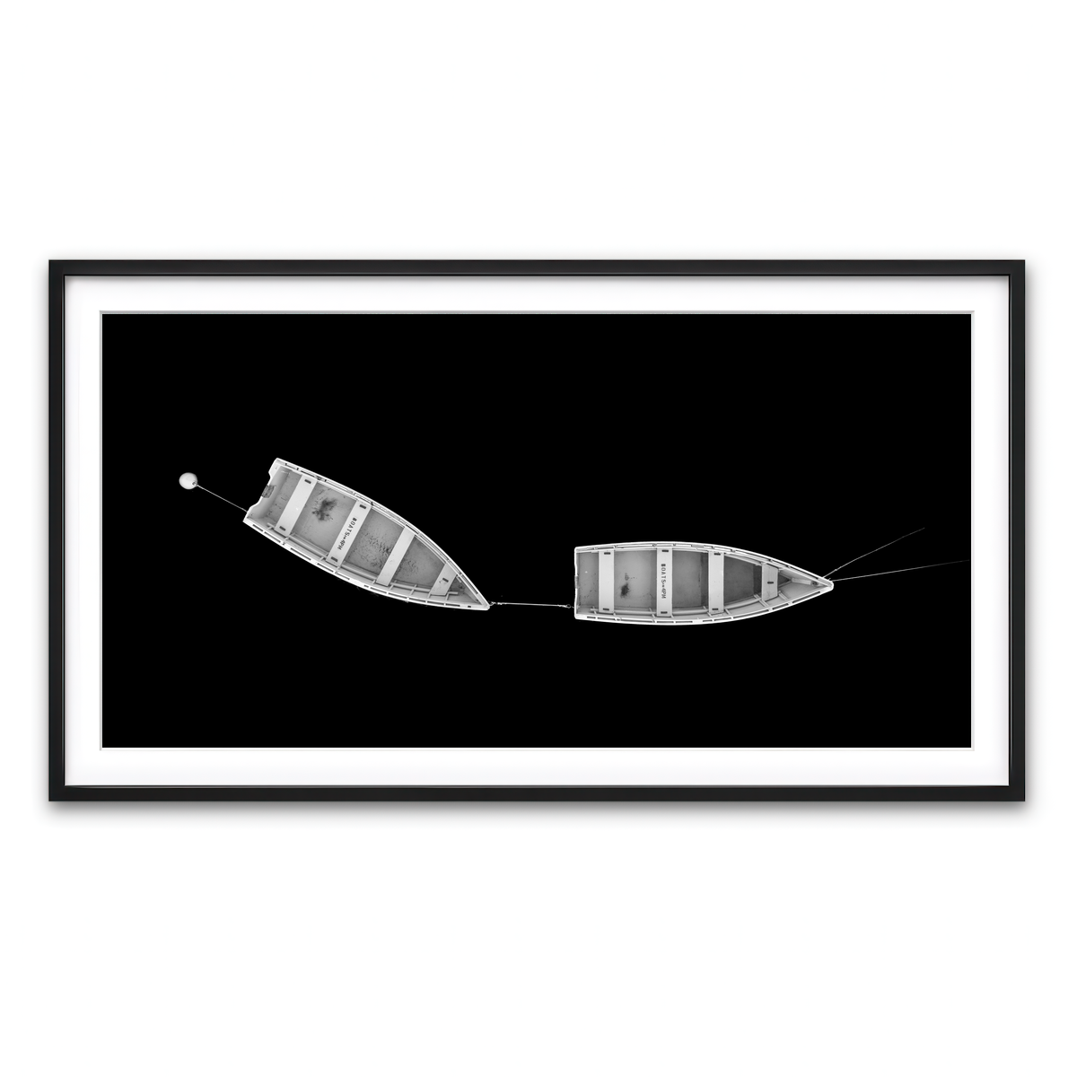 Framed Print 2x1 Black