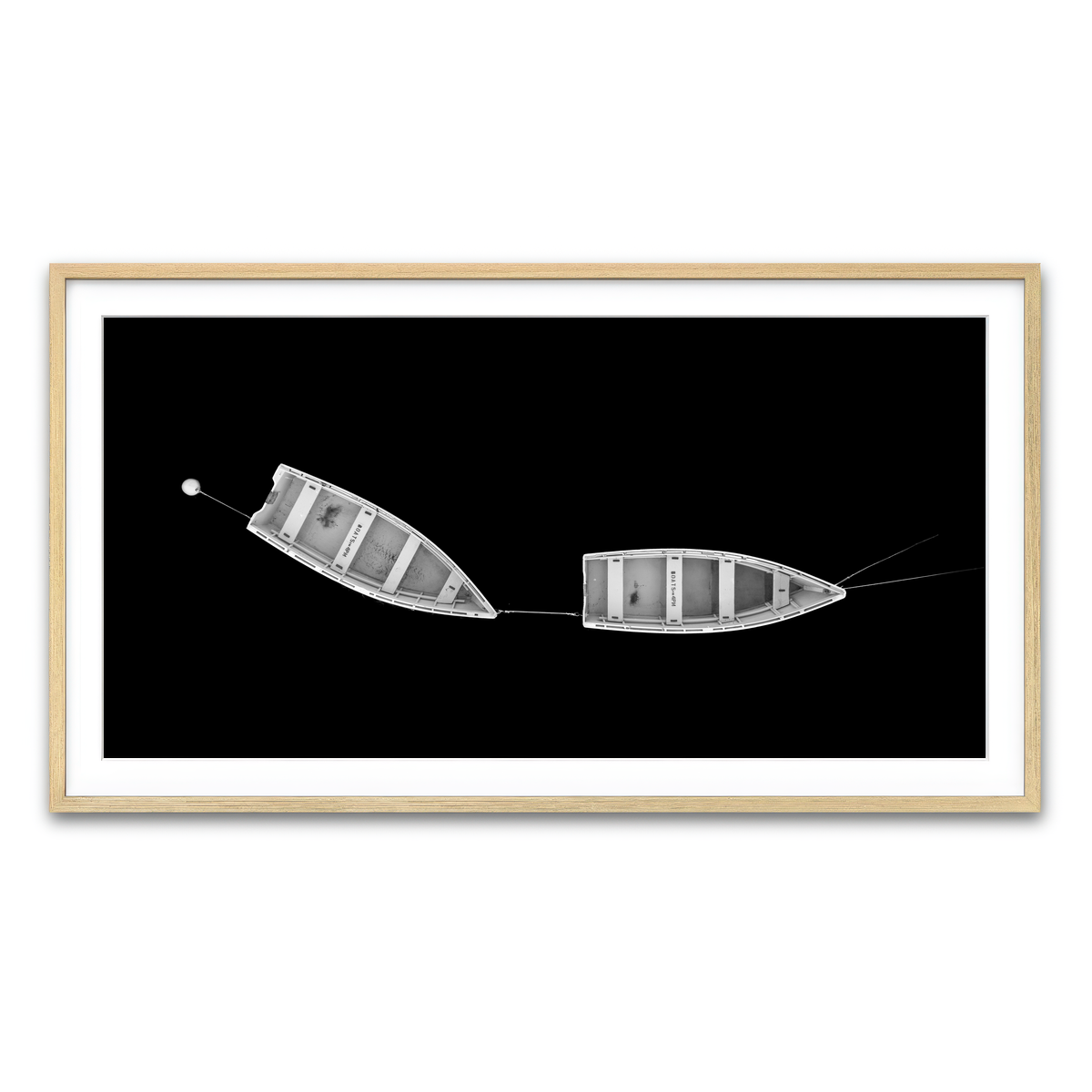 Framed Print 2x1 Natural