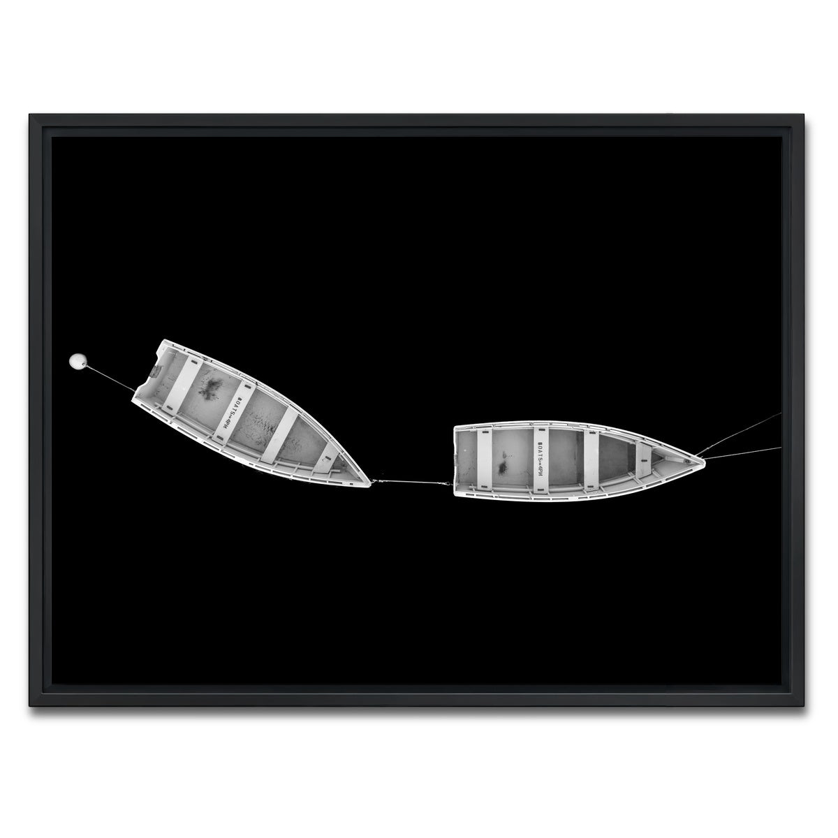 AUTO-MOCKUP WHITE | What Carries Us is Each Other | 1 Piece | Black Framed Canvas | group=4x3