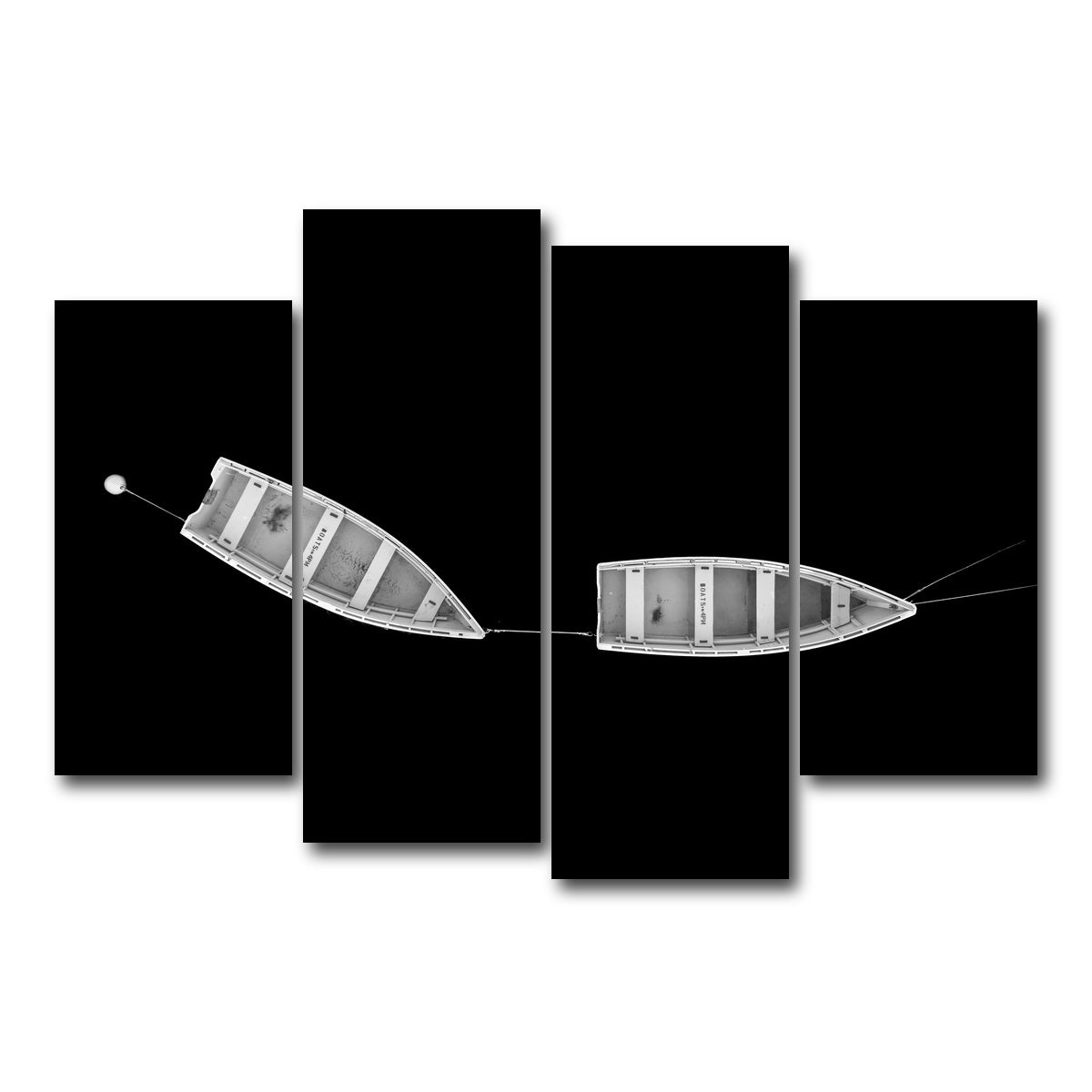 AUTO-MOCKUP WHITE | What Carries Us is Each Other | 4 Piece | Gallery Wrap Canvas | group=4_short