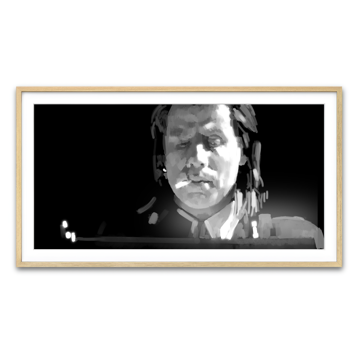 Framed Print 2x1 Natural