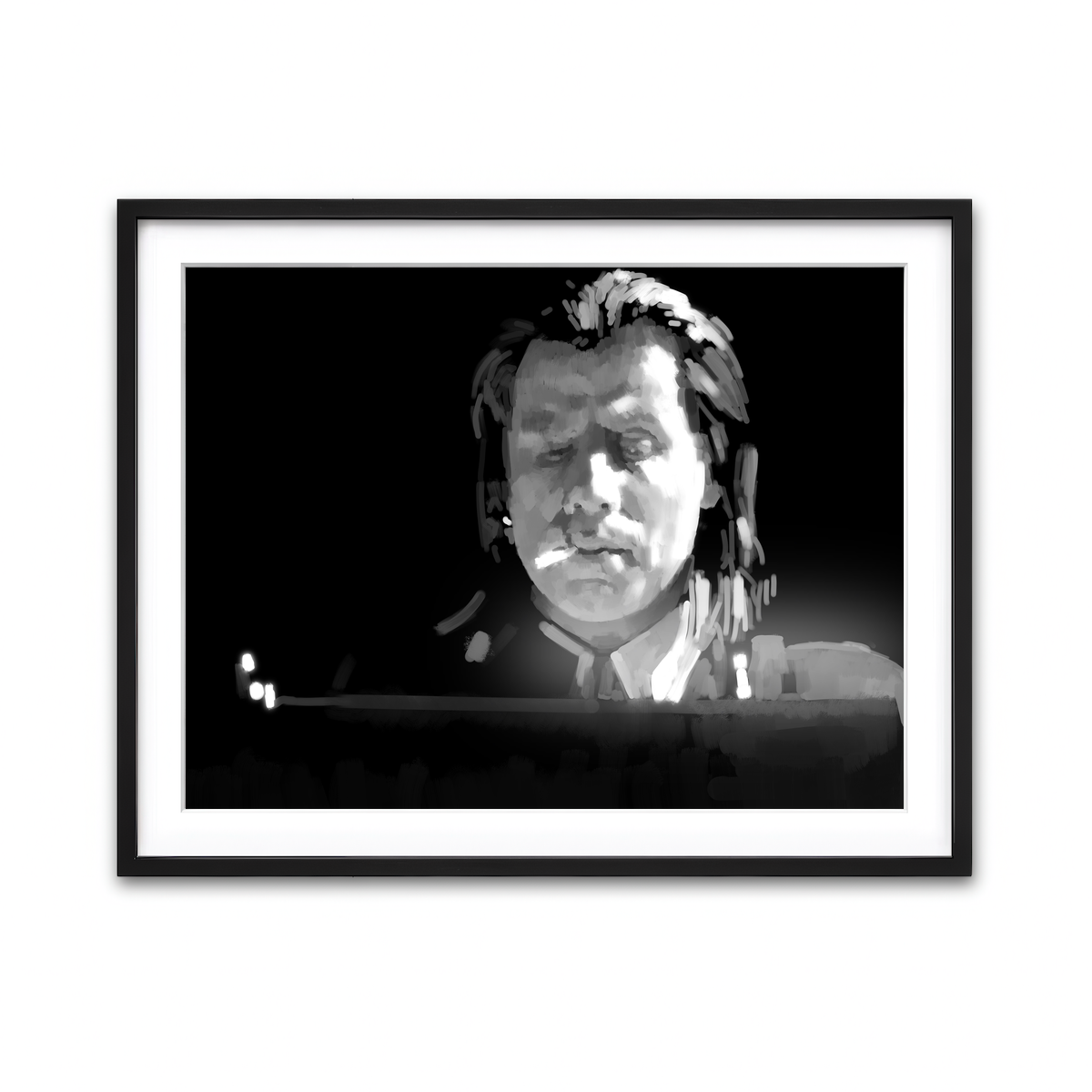 Framed Print 4x3 Black