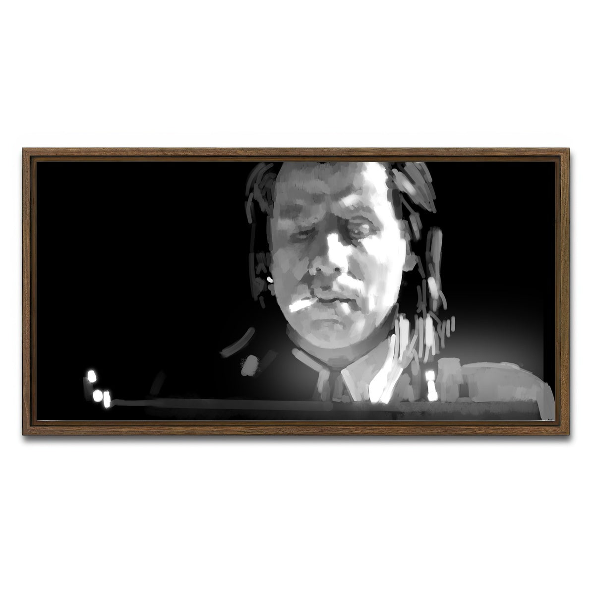 AUTO-MOCKUP WHITE | What's in the Case | 1 Piece | Walnut Framed Canvas | group=2x1