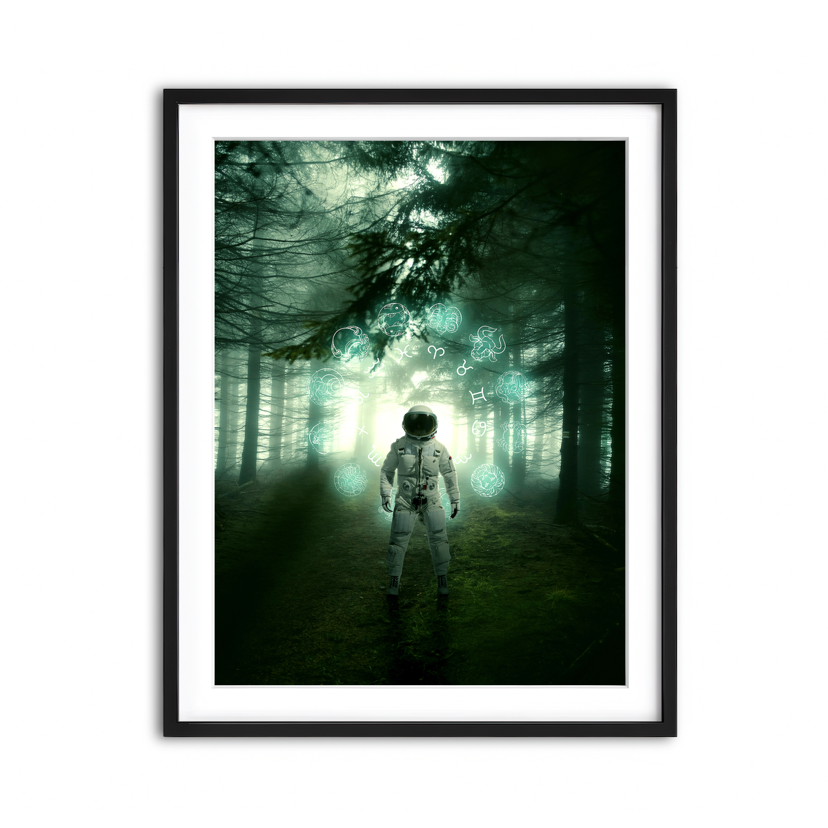 Framed Print 3x4 Black