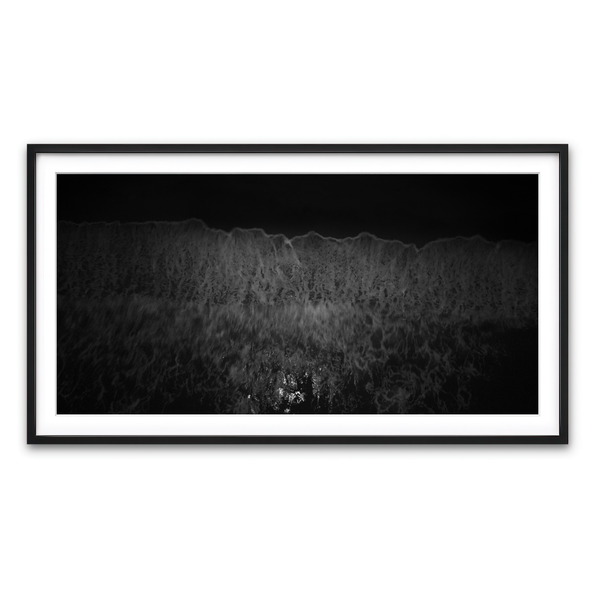 Framed Print 2x1 Black