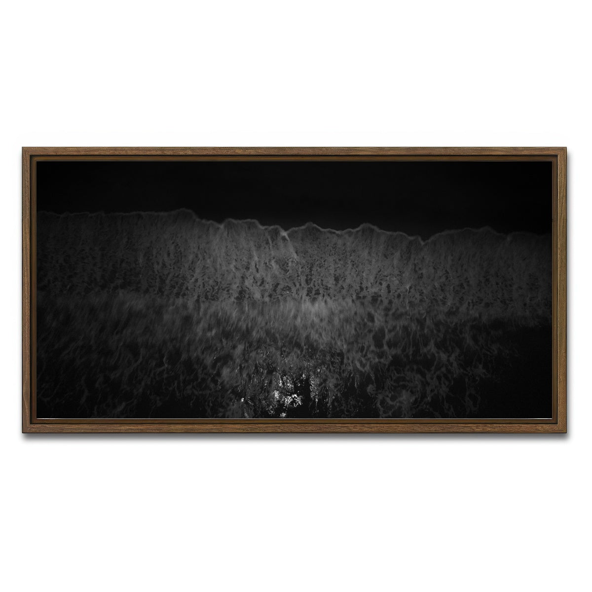 AUTO-MOCKUP WHITE | What the Tide Remembers | 1 Piece | Walnut Framed Canvas | group=2x1