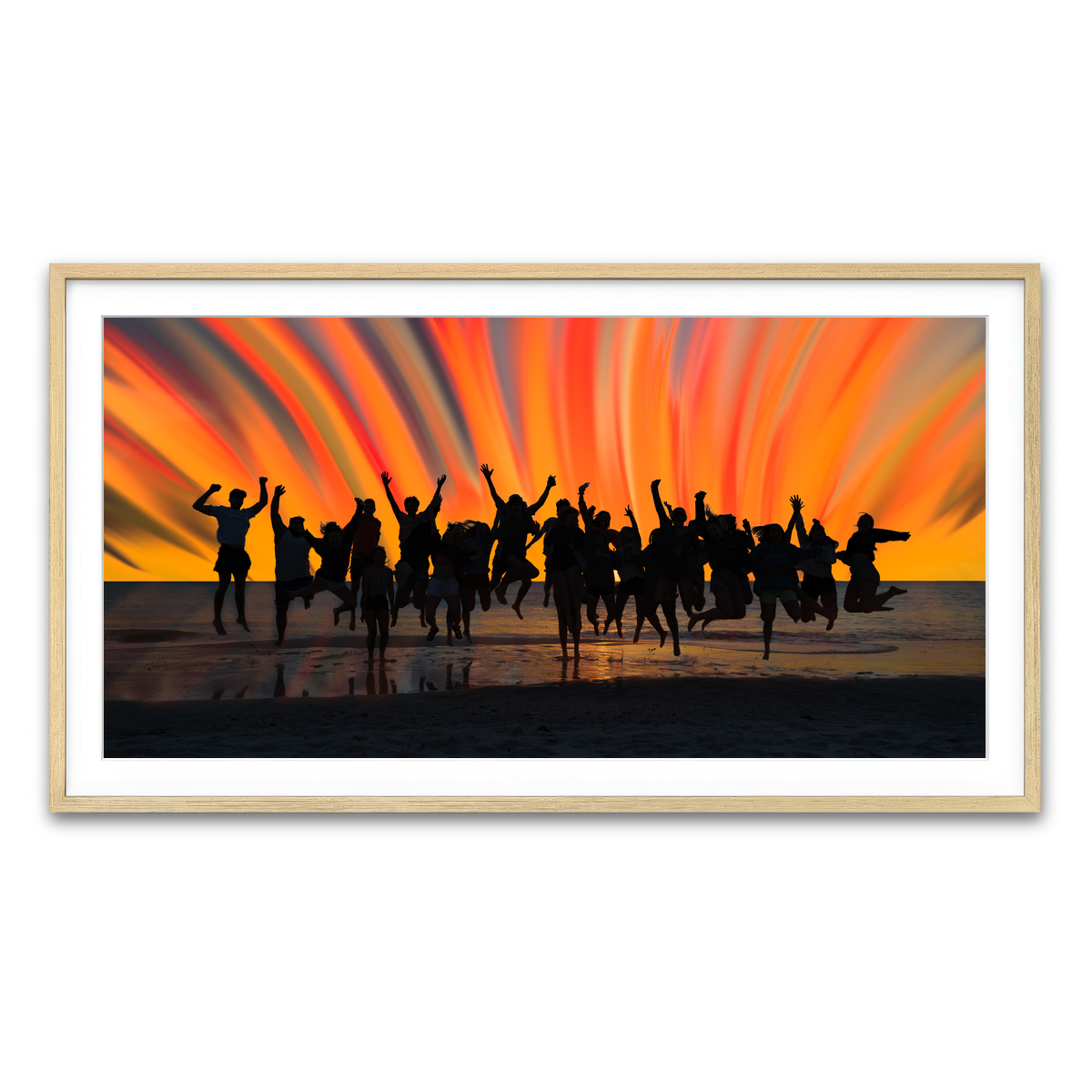 Framed Print 2x1 Natural