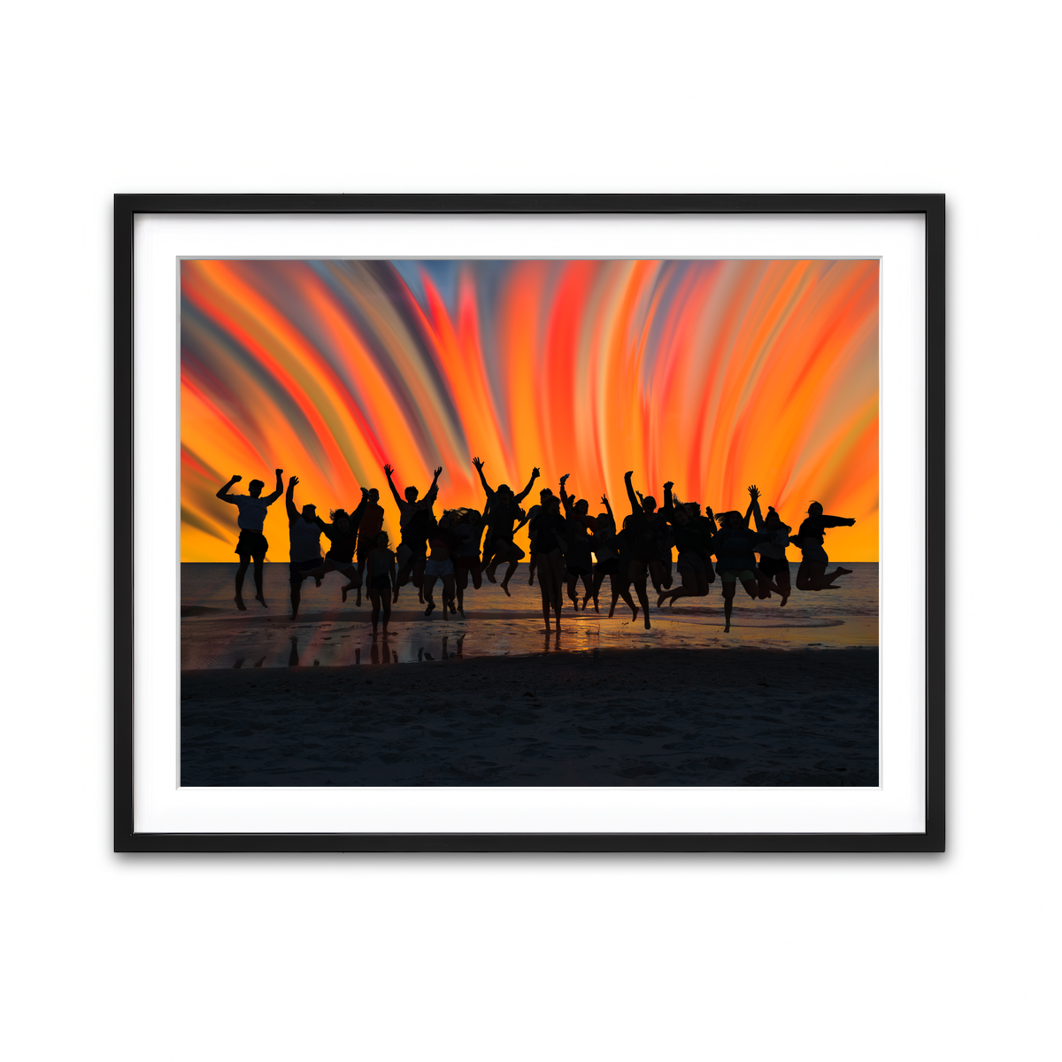 Framed Print 4x3 Black