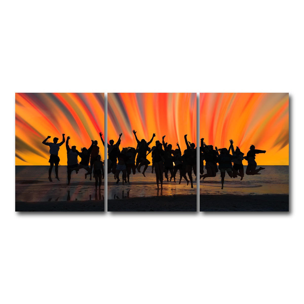 AUTO-MOCKUP WHITE | When I Say Jump | 3 Piece | Gallery Wrap Canvas | group=18x24