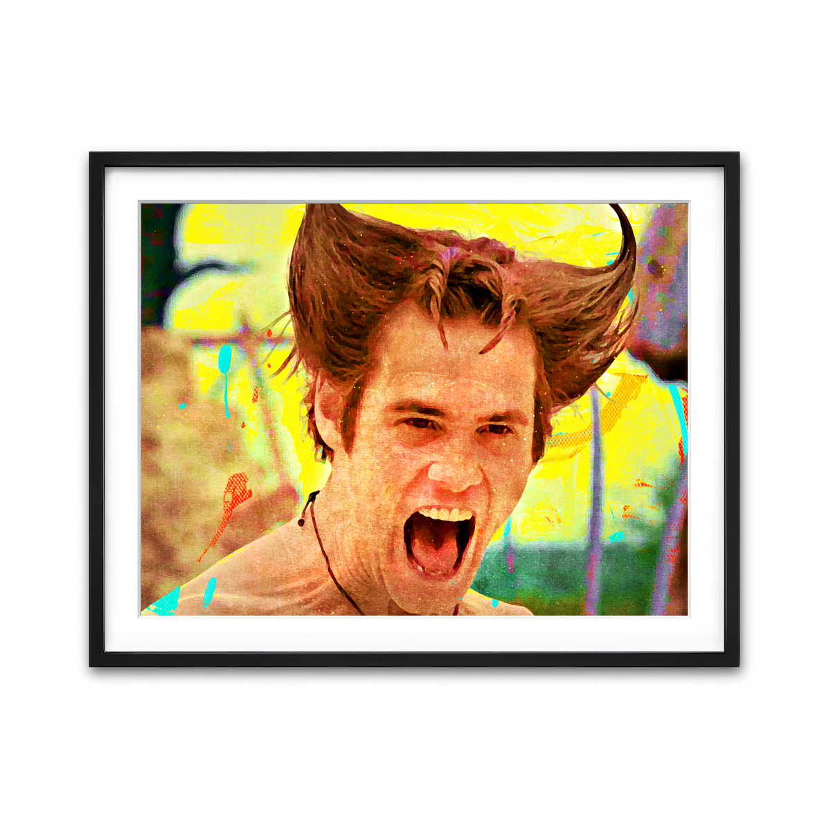 Framed Print 4x3 Black