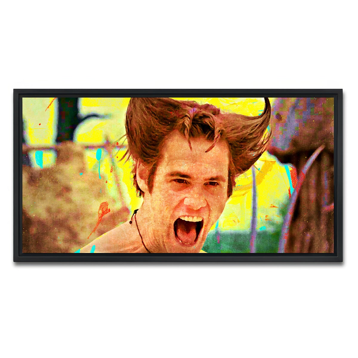 AUTO-MOCKUP WHITE | When Nature Calls | 1 Piece | Black Framed Canvas | group=2x1