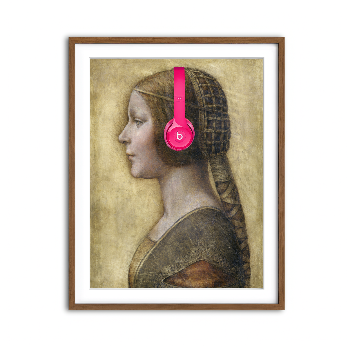 Framed Print 3x4 Walnut