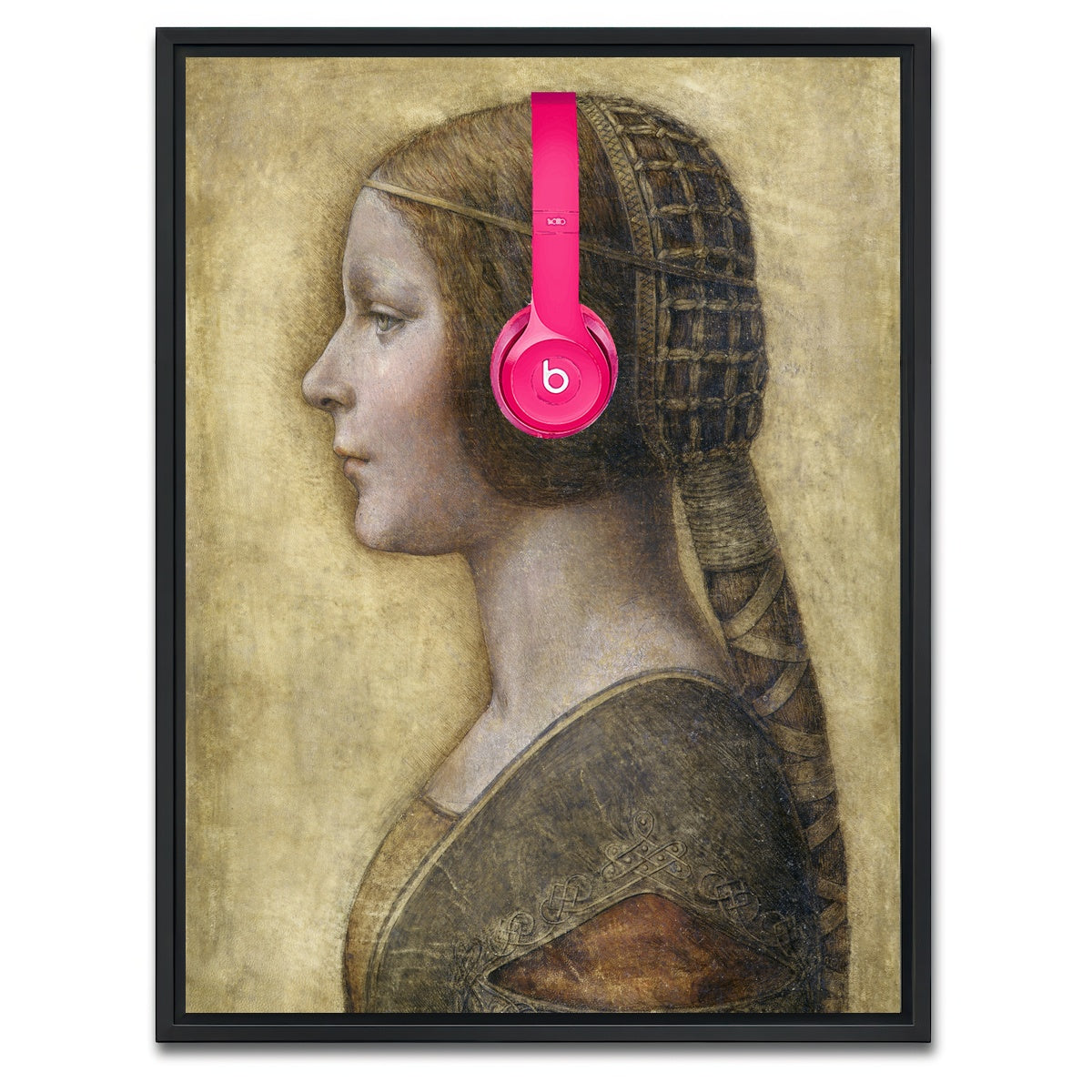 AUTO-MOCKUP WHITE | When in doubt chill out | 1 Piece | Black Framed Canvas | group=3x4