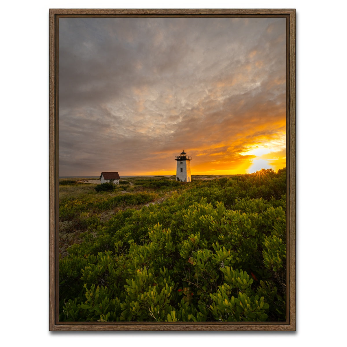 AUTO-MOCKUP WHITE | When the Day Resists | 1 Piece | Walnut Framed Canvas | group=3x4