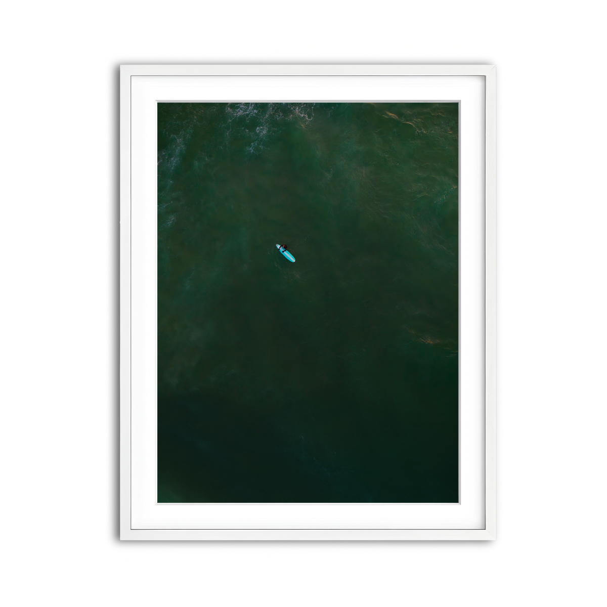 Framed Print 3x4 White