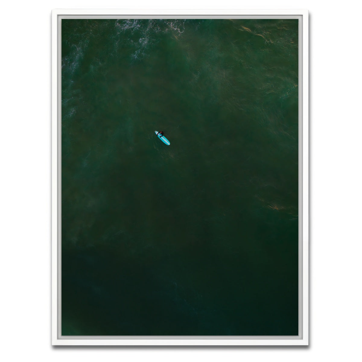 AUTO-MOCKUP WHITE | When the Ocean Asks Again | 1 Piece | White Framed Canvas | group=3x4