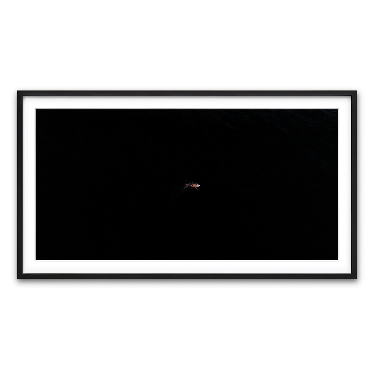 Framed Print 2x1 Black