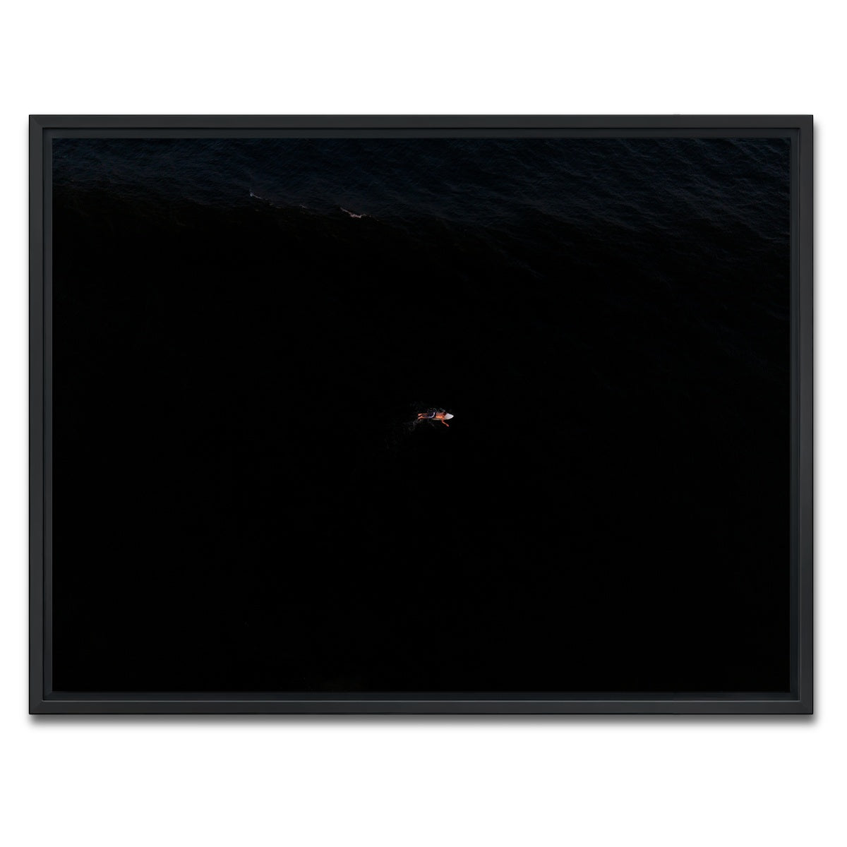 AUTO-MOCKUP WHITE | Where I Begin Again | 1 Piece | Black Framed Canvas | group=4x3