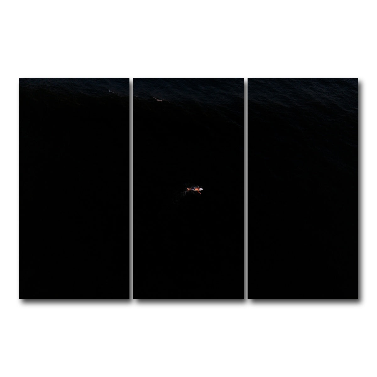 AUTO-MOCKUP WHITE | Where I Begin Again | 3 Piece | Gallery Wrap Canvas | group=12x24