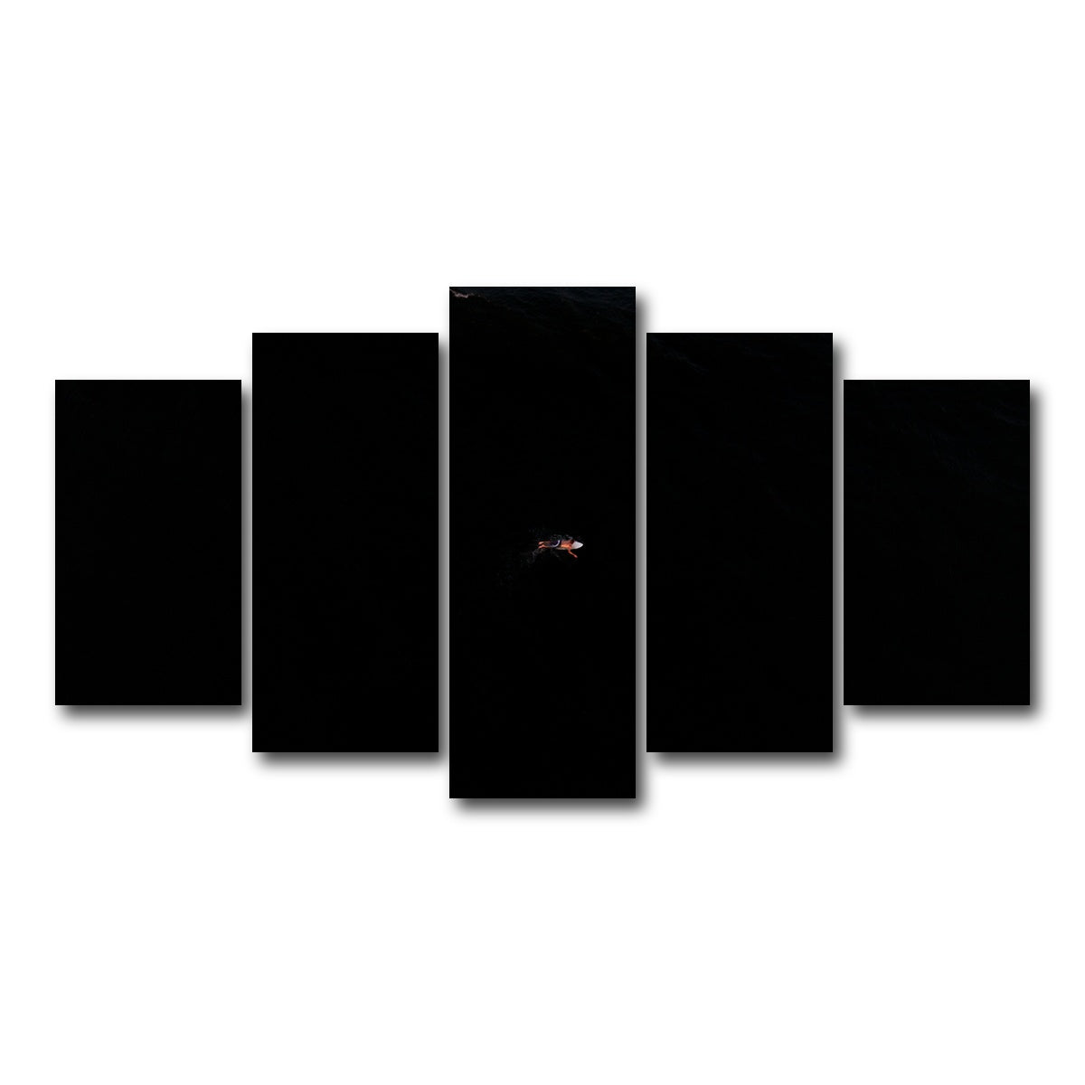 AUTO-MOCKUP WHITE | Where I Begin Again | 5 Piece | Gallery Wrap Canvas | group=5_normal