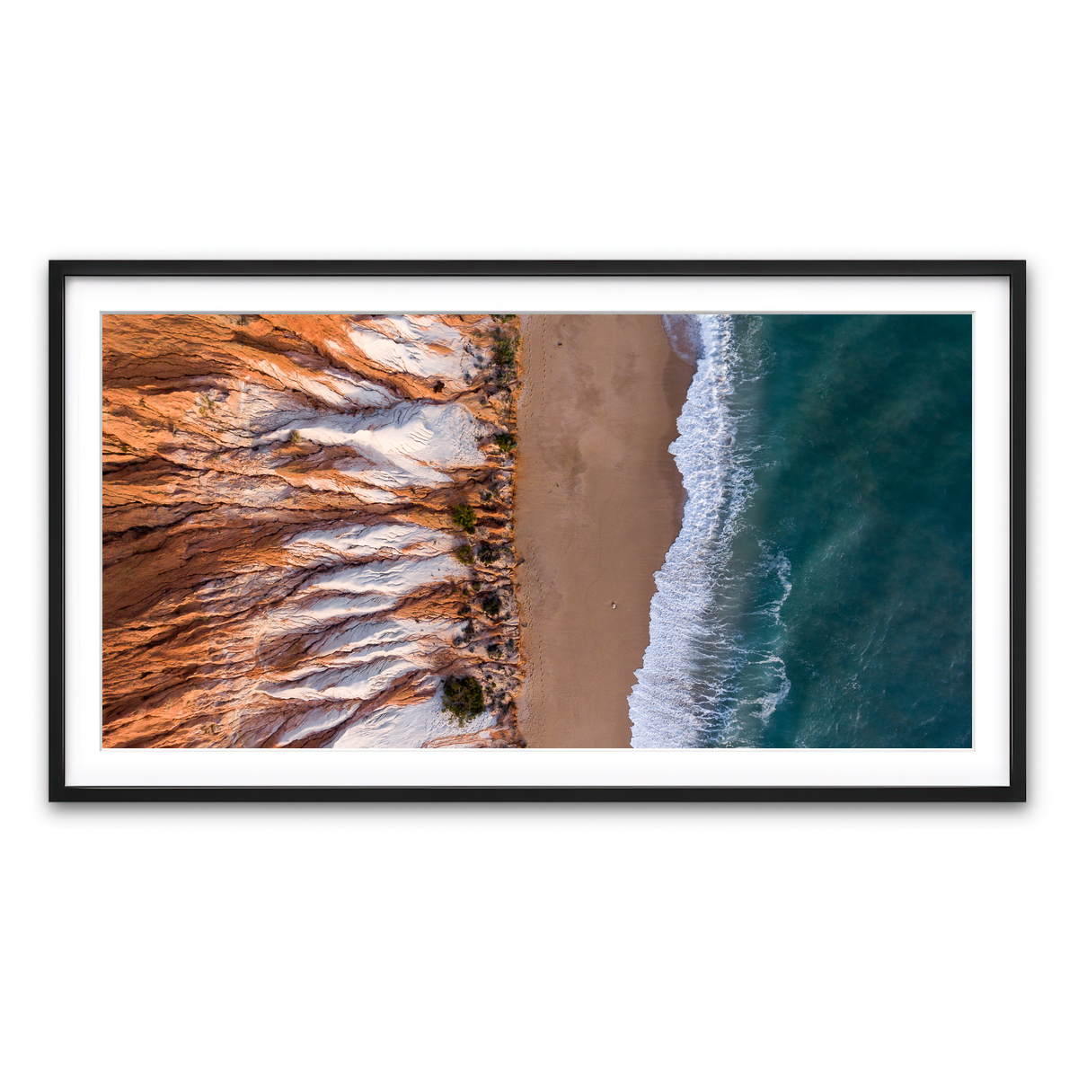 Framed Print 2x1 Black