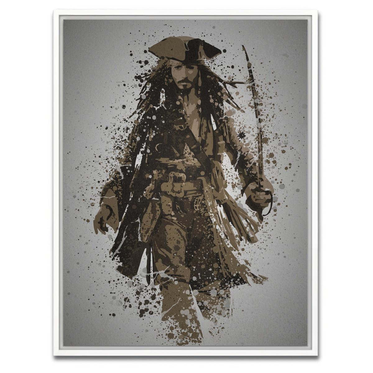 AUTO-MOCKUP WHITE | Where's The Rum Gone | 1 Piece | White Framed Canvas | group=3x4