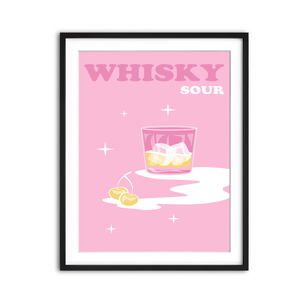 Framed Print 3x4 Black