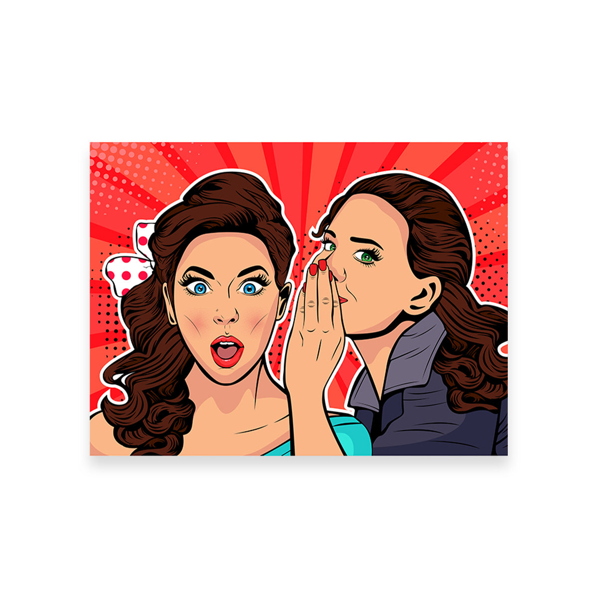 Whispering Gossip Wall Art
